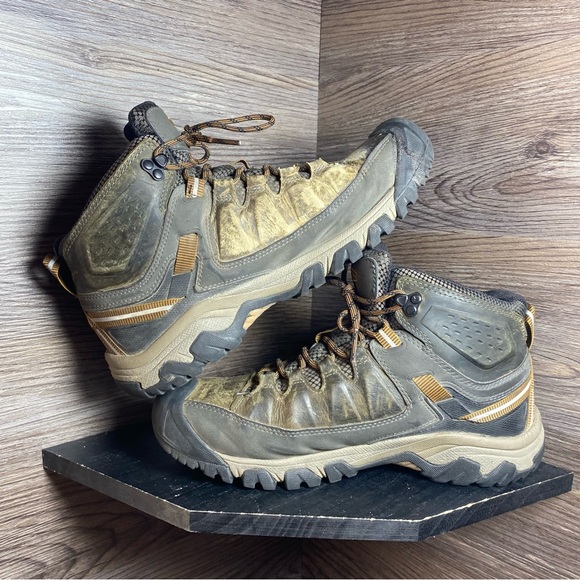 Keen targhee brown hiking boots - Picture 5 of 8